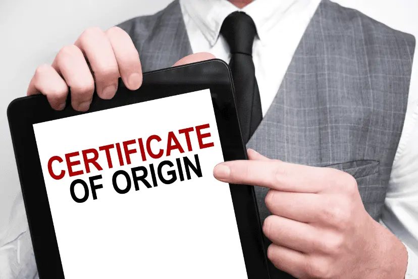 FTA / CO Certificate Services
